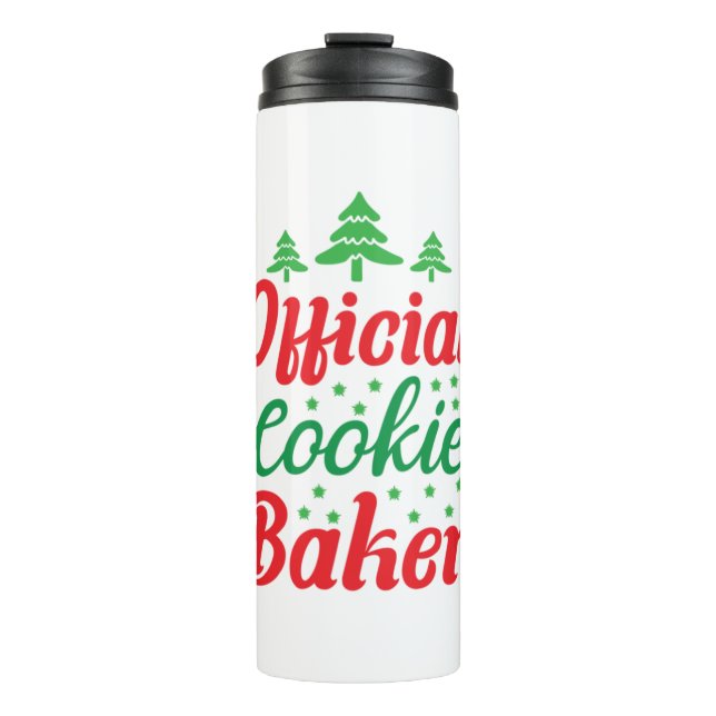Xmas Art Offiziell Cookie Baker Thermosbecher (Vorderseite)