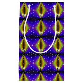 Xmas Artdeco Lila Gelber Regenbogen Kleine Geschenktüte