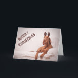 Xmas Card / Christmas Card "Magyar Vizsla" Feiertagskarte<br><div class="desc">Xmas Card / Christmas Card "Magyar Vizsla"</div>