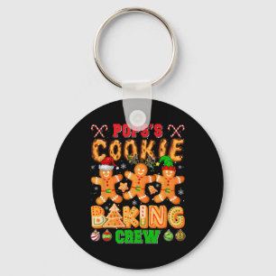 Xmas Cookie Baking Crew Pop Funny Baker Lover F Schlüsselanhänger
