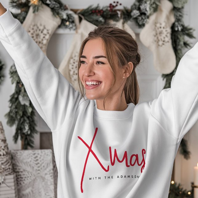 Xmas Custom Christmas Party Sweatshirt (Von Creator hochgeladen)
