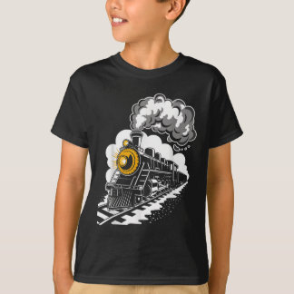 Xmas Dampfzug Motor Ausbildung Vintager Leiter Män T-Shirt