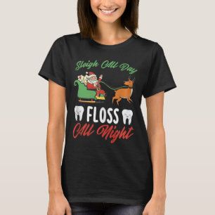 Xmas Dentis Holiday Dental Office Weihnachten T-Shirt