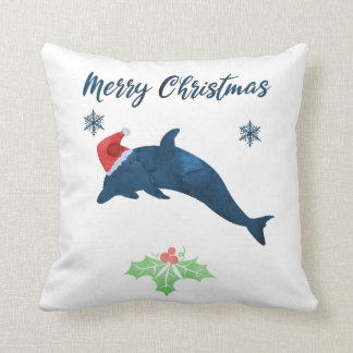 Xmas-Dolphin Kissen