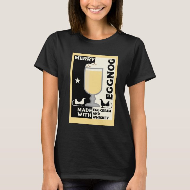Xmas Eggnog Punch T - Shirt (Vorderseite)