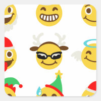 xmas emoji glückliche Gesichter