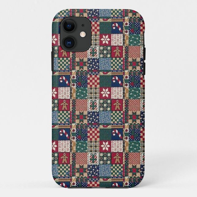 xmas-Flickwerk Case-Mate iPhone Hülle (Rückseite)