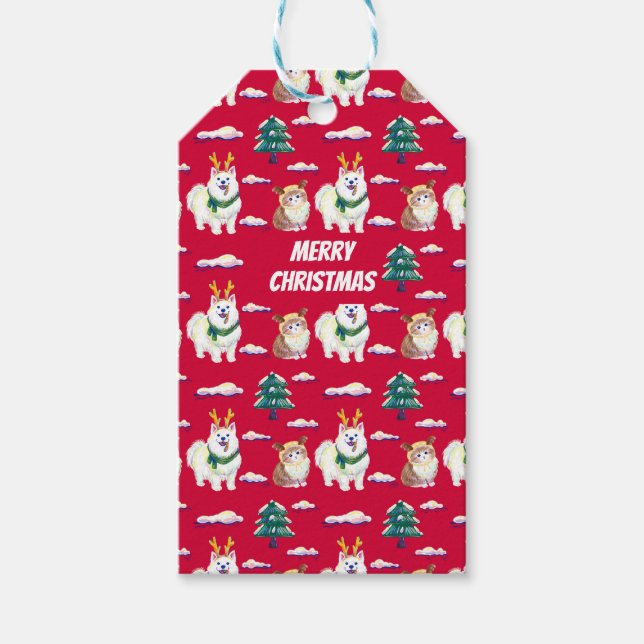 Xmas Friends Geschenkanhänger (Vorderseite)