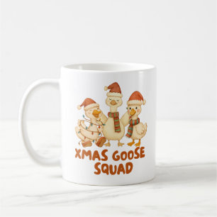 Xmas-Gänse-Truppe – Lustiger Weihnachts-Kaffeebech Kaffeetasse