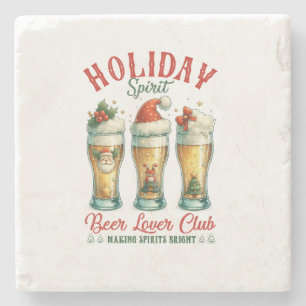 Xmas Geschenk Beer Lover Club Steinuntersetzer