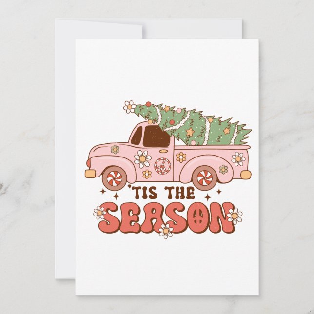 Xmas Geschenk dieser Saison Feiertagskarte (Vorderseite)