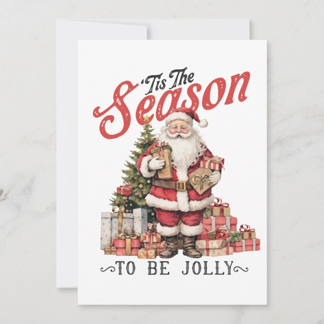 Xmas Geschenk dieser Saison Feiertagskarte (Vorderseite)