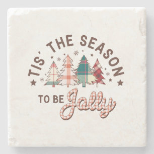 Xmas Geschenk dieser Saison Steinuntersetzer