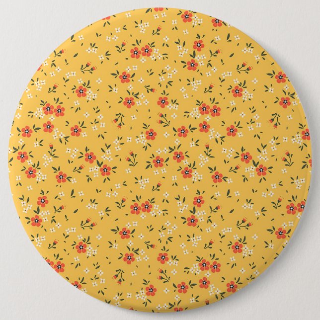 Xmas Geschenk Floral und Hardy Button (Vorderseite)