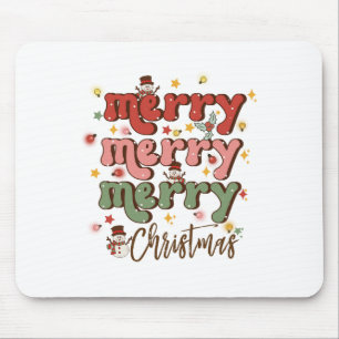 Xmas Geschenk Frohe Weihnachten Mousepad