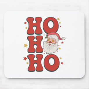 Xmas Geschenk Ho Ho Ho Santa Mousepad