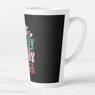 Xmas Geschenk Holly Jolly Vibes Milchtasse