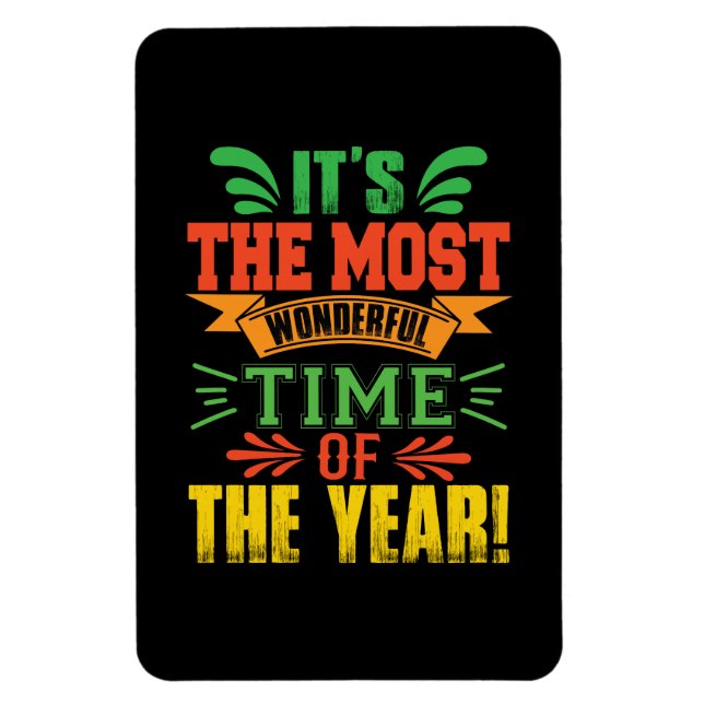 Xmas Geschenk ist es die schönste Zeit Magnet (Vertikal)