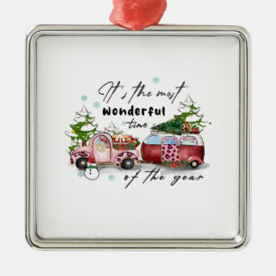 Xmas Geschenk ist es die schönste Zeit Ornament Aus Metall