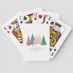 Xmas Geschenk ist es die schönste Zeit Spielkarten