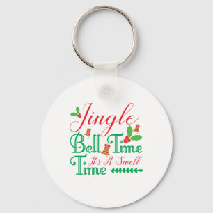 Xmas Geschenk Jingle Bell Time Schlüsselanhänger