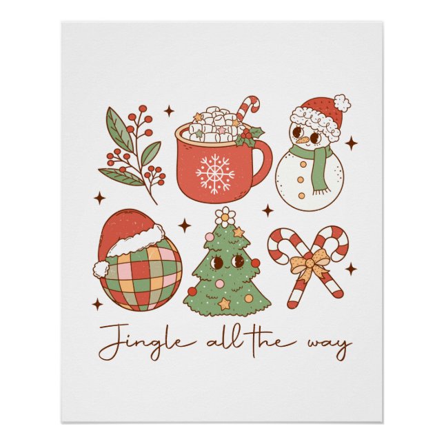 Xmas Geschenk Jingle Poster (Vorderseite)