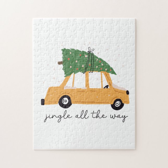 Xmas Geschenk Jingle Puzzle (Vertikal)