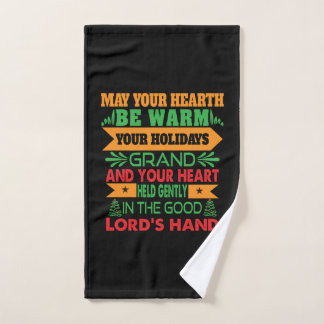 Xmas Geschenk kann Ihr Herz wärmer werden Handtuch