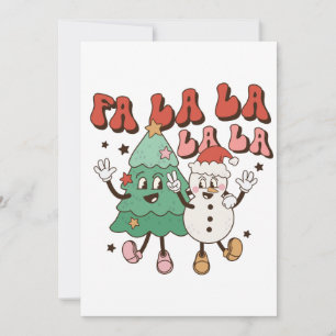 Xmas Geschenk La La La La La La La La La La La La Einladung