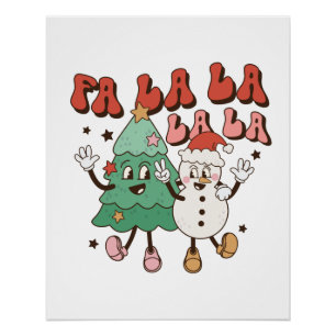 Xmas Geschenk La La La La La La La La La La La La  Poster