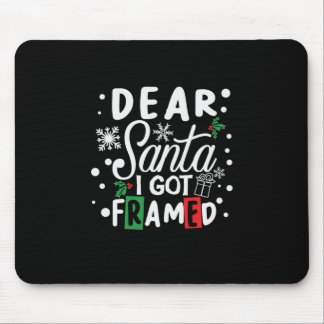 Xmas Geschenk Liebe Weihnachten Ich Got Gerahmt Mousepad