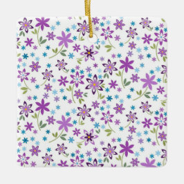 Xmas Geschenk Niedliche Blumenditsy Keramikornament