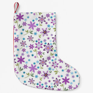 Xmas Geschenk Niedliche Blumenditsy Kleiner Weihnachtsstrumpf