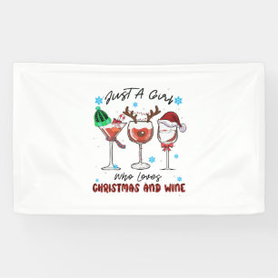 Xmas Geschenk nur ein Mädchen, das Weihnachten und Banner
