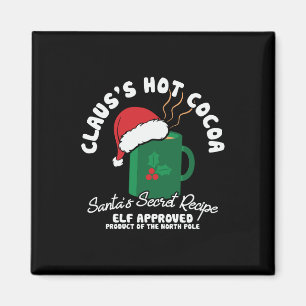 Xmas Geschenk Santa Secret Rezept Magnet