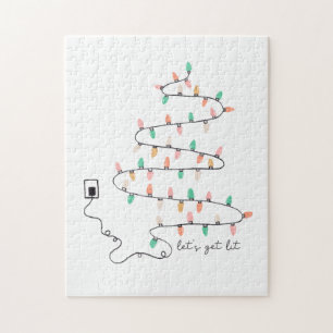 Xmas Geschenke Lass Lit Puzzle