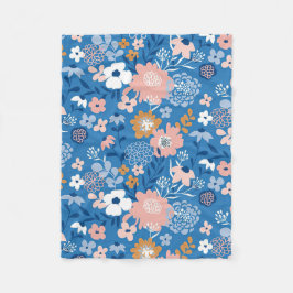 Xmas Geschenkstoff-Design mit einfachen Blume Fleecedecke