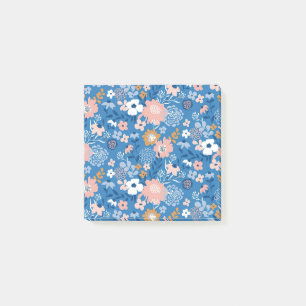 Xmas Geschenkstoff-Design mit einfachen Blume Post-it Klebezettel