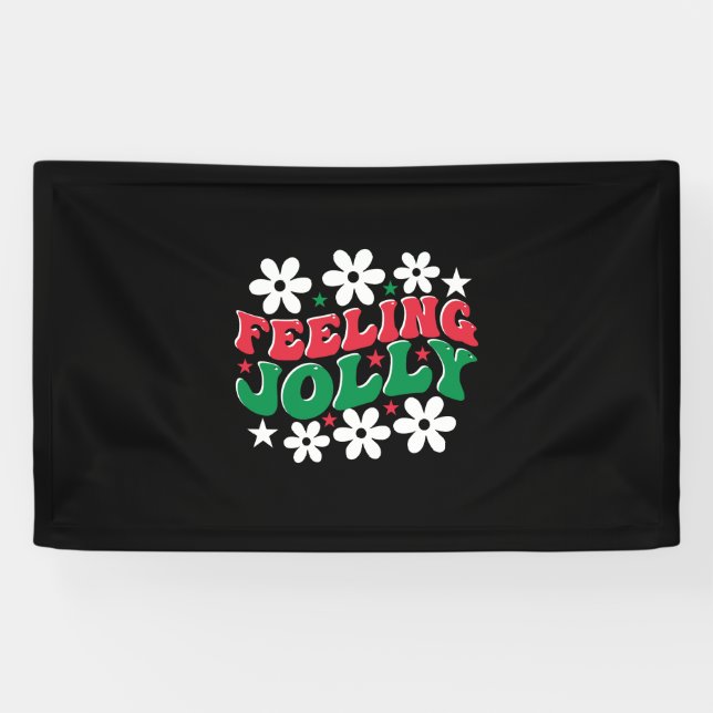 Xmas Gift Gefühl Jolly Banner (Horizontal)