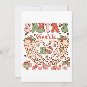 Xmas Gift Santa's Lieblings-Ho Feiertagskarte