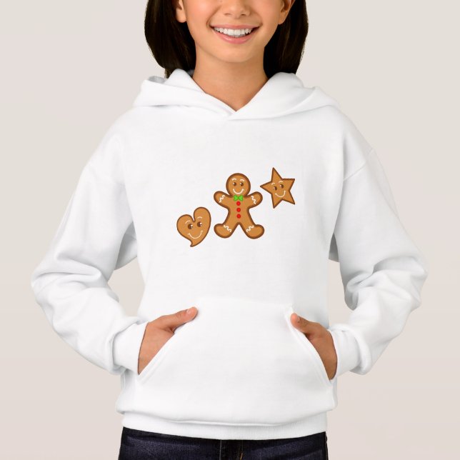 XmaS gingerbread pals Hoodie (Vorderseite)