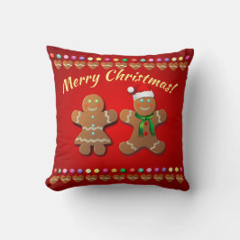 Xmas Gingerbrot Kekse Kissen Kissen Kissen