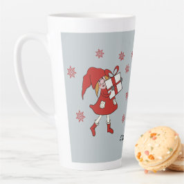 Xmas Girl Milchtasse