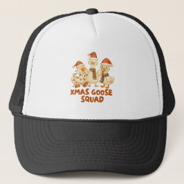 Xmas Goose Squad – Lustige Weihnachts-Trucker-Mütz Truckerkappe