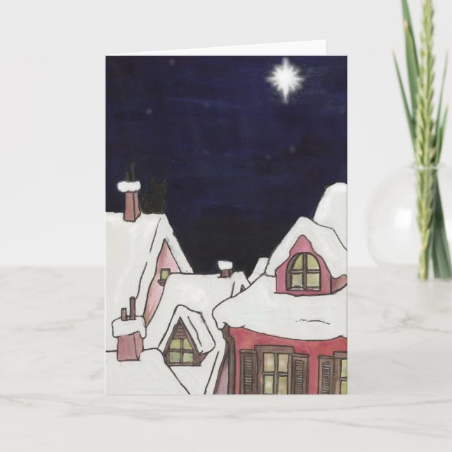 Xmas Grußkarte Feiertagskarte (Vorderseite)