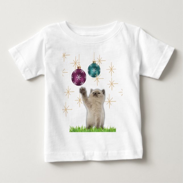 Xmas-Hemd Baby T-shirt (Vorderseite)