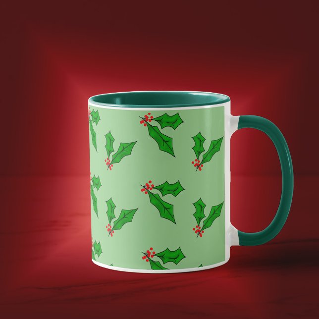 Xmas Holly Day Tasse (Von Creator hochgeladen)