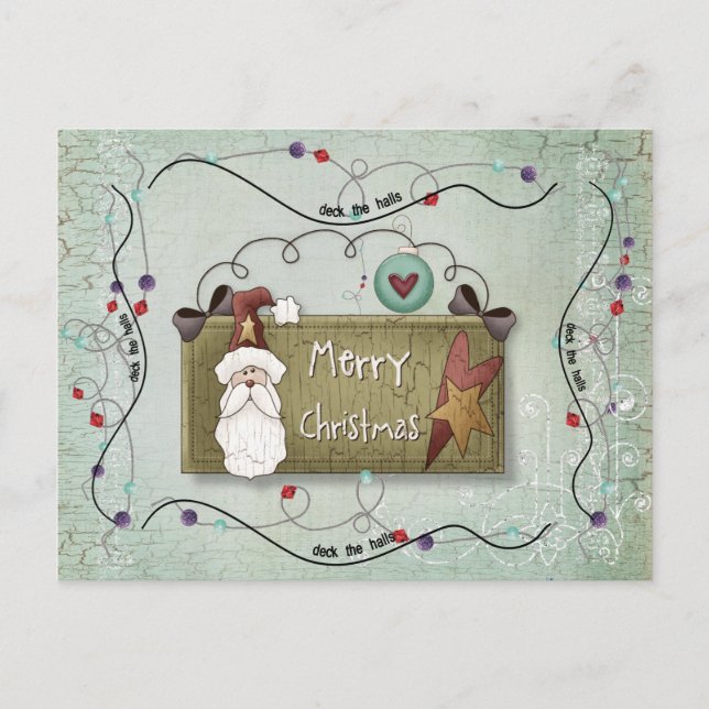 XMAS im Juli-Karte Feiertagspostkarte (Vorderseite)