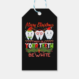Xmas kann alle deine Zähne weißer Zahnarzt sein Geschenkanhänger