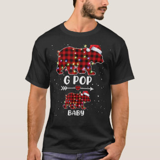 Xmas Kariert Bär G Pop Baby Polar Schwangerschaft T-Shirt
